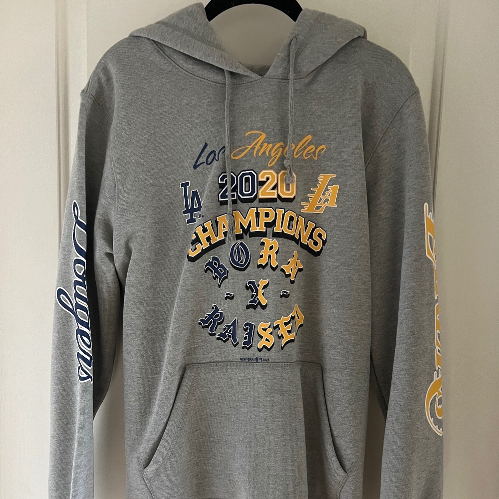 Born x Raised Dodgers Lakers hoodie, Size S (NWT)